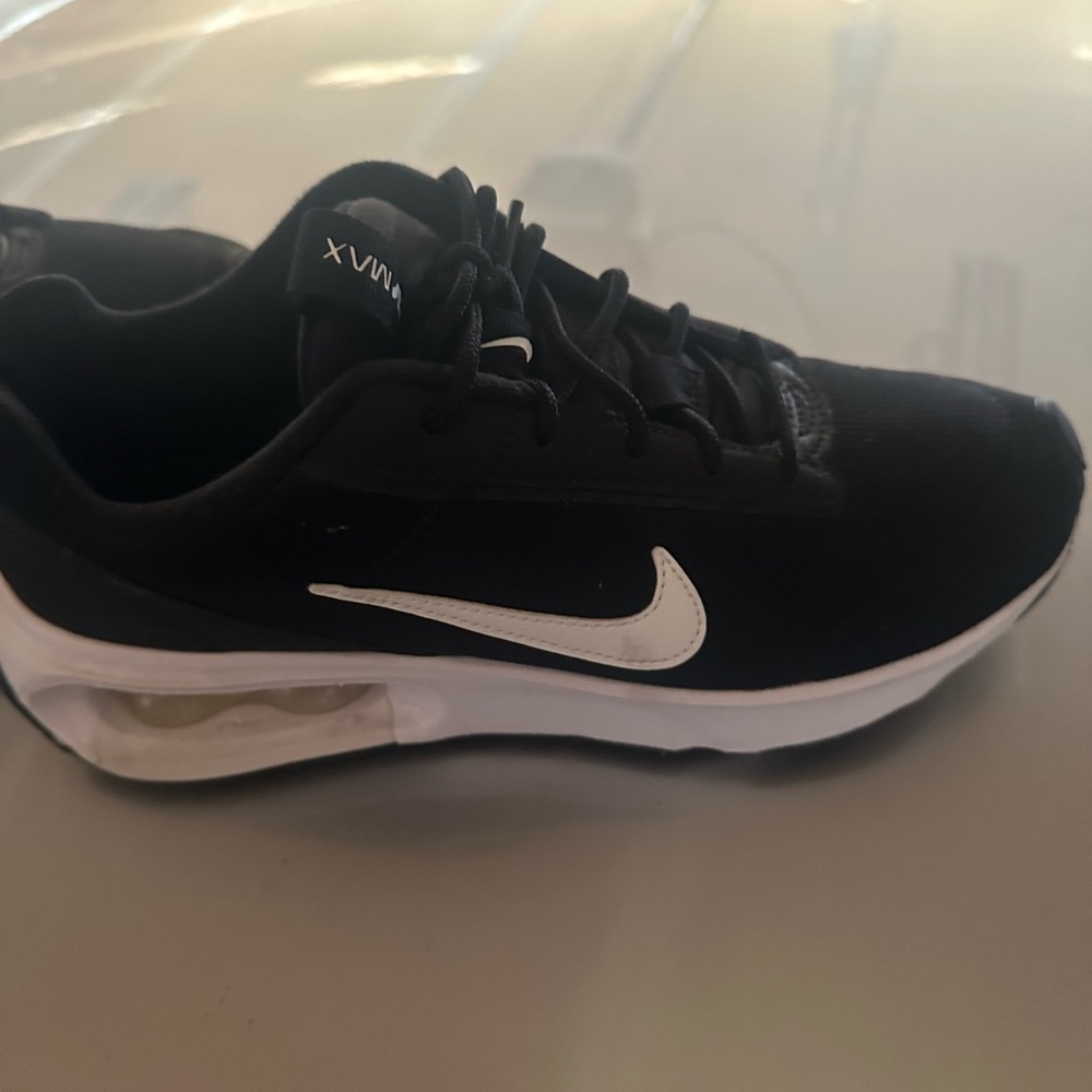 Nike Black and White Air Max Shoe